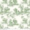 Toile in Green (c16392-green) | Bluegrass Charm | Melissa Mortenson | Riley Blake